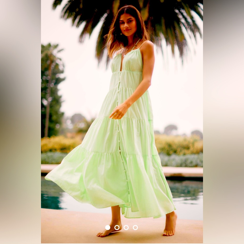 NWOT Anthropologie Charlie Holiday Priscilla Tiered Dress